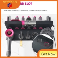 [in stock]2-in-1 Wall Mount for Dyson Airwrap Styler and Supersonic Hair Dryer Organiser Storage Rack Stand Compatible with Dyson Hair Dryer, Barrel, Diffuser Nozzles ZOXG