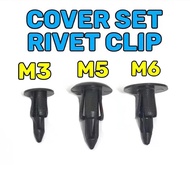 COVER BODY SET RIVET CLIP TRIM YAMAHA Y15ZR Y15 LC135 NVX155 NMAX XMAX HONDA RS150 RS150R VARIO VF3i RFS150 EX5110