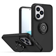 Armor Matte Phone Case For Huawei Honor X6A X5C X5B X5 Plus X6 X8 X6B X6C X7 X7A X7B X7C Ring Holder