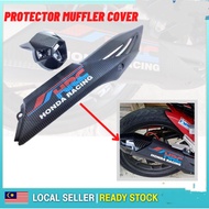 HRC HONDA RS150 EXHAUST MUFFLER PROTECTOR END CAP COVER SET
