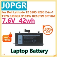 For Dell Latitude 12 5285 5290 2-in-1 T17G 0J0PGR X16TW 0X16TW 0FTH6F JOPGR 1WND8 7.6V 42WH J0PGR La