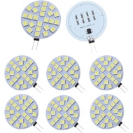 3W G4 LED Light Bulbs(6 Pack) Equivalent to 30W Halogen Bulb,DC 12V Dimmable,24 LEDs 5050 SMD,180 De