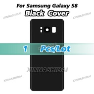 New For Samsung Galaxy S8 G950 G950F Battery Back Cover Rear Door S8 Plus G955 G955F Glass Panel Hou