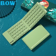 Mini Folding Keyboard Wireless Bluetooth-compatible Keyboard Foldable Keypad For Xiaomi Laptop Windows Android Tablet ipad Phone