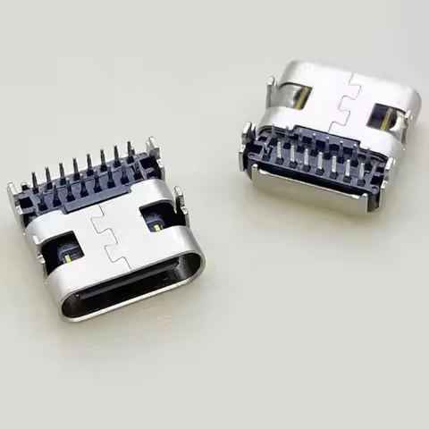 Type-C 16P USB Jack Double Row SMT Socket For JBL STORE 4 5 Bluetooth Audio Wireless Portable Small 