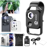 Zoomzip, Qinux Zoomzip, 2025 New Zoomzip 200X Magnifying Lens, with Cpl Lens/LED Light, Portable Poc