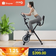 Zero Healthcare X-Fit Bike Advanced Foldable Stationary Exercise Bike Home Gym Fitness Exercise
