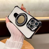 Color Edge Case For iPhone 11 13 14 iX 15 Pro max 16 Two-Tone 2in1 Shockproof Four Corners Q2