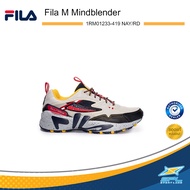 FILA รองเท้าผ้าใบ รองเท้าแฟชั่น รองเท้าผู้ชาย รองเท้าลำลอง รองเท้าสนีกเกอร์ ฟิล่า สนีกเกอร์ ลิขสิทธิ์แท้ Mindblender Sneaker Shoes 1RM01233 (2990)