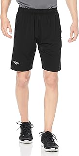 PP2230 Men's Stretch Plastic Pants, 30, Black, S, Soccer, Training Wear