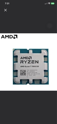 AMD Ryzen 7 7800X3D 8-Core Processor AM5 not am4 lga1700 Ryzen 5 intel  i7