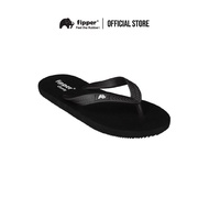 Fipper Selipar Comfy Getah Black - Fipper Slipper Comfy Rubber Black