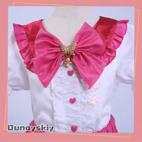 Amanda Cos@ANew Korean Anime Catch Teenieping Cosplay Costume Girls Dress Magical Princess Romi Batt