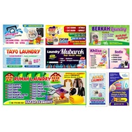 PRINT LAUNDRY BANNER / LAUNDRY BANNER / BANNER