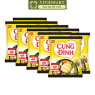 [SET 10 GÓI] - AFOTECH - Mì Cung Đình 6 vị: Lẩu tôm chua cay Cua bể rau răm Thịt hầm nấm Bò hầm Sườn