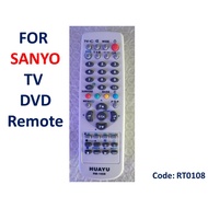 Sanyo TV and DVD Remote