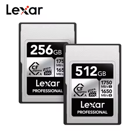 Lexar CFexpress 4.0 Type A Camera Card 256GB 512GB VPG 200 8K Video Memory Card for SONY Camera Max 