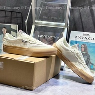 Retro Low Tube Suede Sneakers In Milky White Vision Street Wear