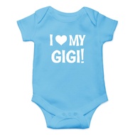 CBTwear I Love My Gigi Baby Bodysuit - Adorable Girl Romper Clothing Funny Infant Outfit Unisex Clot