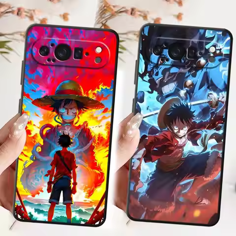 Soft Cover Case for Google Pixel 9 Pro XL 8a 7 Pro 9a 6a 6 Pro 8 Pro 7a One-PieceS Luffy Cool Art