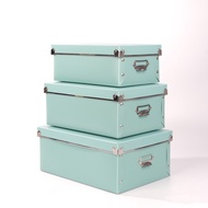 Storage Box Organizer Desktop Foldable Cosmetic Waterproof Storage Box Storage Box PP Finishing File