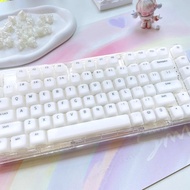 Soft Silicone Cherry Keycaps ABS Boudin Double Layer 113 Keys for 60/71/84/90/104/108 Mechanical Key