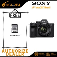(READY STOCK) Sony A7 V / A7V / A75 / A7M5 Mirrorless Camera with 28-70mm f/3.5-5.6 OSS II Lens