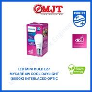 PHILIPS LED MINI BULB E27 4W 6500K INTERLACED OPTIC EYE COMFORT