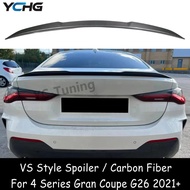 G26 VS Style FRP / Carbon Fiber Rear Trunk Spoilers Wing For BMW 4 Series Gran Coupe G26 420i 430i M
