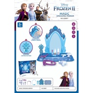 TTOYS Disney Frozen Tabletop / Table Set Kids Pretend Dressing Makeup Play Lights Set Kit 2 Variatio