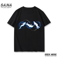 SANA Baju 777K  T-shirt  Atasan Wanita/Pria Lengan Pendek kaos kartun jumbo baju kaos kaos oversize