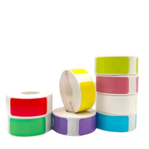 2 Rolls 12X40mm Thermal Label Paper Compatible with D30/P15/P12/L11/Q30/Q31 Label Machine Sticker 15