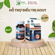 Mida Gote pills for people with gout to reduce joint pain and swelling
