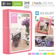 3R Size Photo Album (3x5 Inch) 32 Slots Colorful Korea Photo Album 2Nan