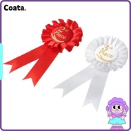 COATA Ribbon Award Set, Blue,Red,White Recognition Ribbons Rosette Ribbon, Award Ribbons  Ribbon 1st