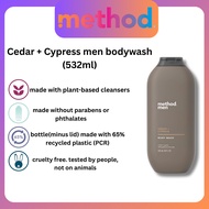method Men Body Wash 532ml -  Cedar + Cypress
