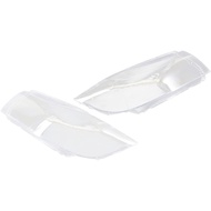 Zhisheng Left & Right Clear Headlight Lens Cover Headlamp Shell Replacement for BMW 3 Series E90 Sed