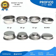 58mm basket Non-pressure basket Portafilter basket 58mm no pressure basket