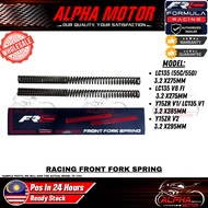 FRC FORMULA RACING FRONT FORK SPRING LC135 5YP 55C 55D V8 FI Y15ZR V1 V2 ORIGINAL Y15 YSUKU