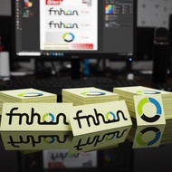 Fnhon folding bike stickers in a package