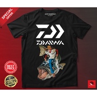 BAJU PANCING ANIME DA1WA GRANDER MUSASHI JAPAN T-SHIRT LENGAN PENDEK ROUNDNECK COTTON