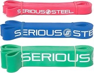 'Serious Steel 41'' Assisted Pull-up Band, Heavy Duty Resistance Band Sets, Stretching, Powerlifting