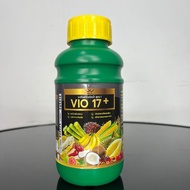 ปุ๋ย VIO 17 + ปุ๋ยทางใบ กระตุ้นการออกดอก ช่วยให้ผลโต โตและหวานมากขึ้น