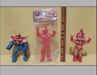 懷舊 日本玩具 大王者 光霸龍 金巴郎 奸超人 ultraman 鹹蛋超人 popy bullmark 價錢請看內文 sofubi 搪膠 (KL-C)