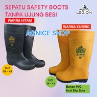 LEGION ACERO Project Safety Boots WITHOUT IRON Rain Boot Gum Boot Legion
