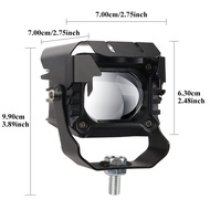 2pcs LAMPU TEMBAK LASER FOGLAMP SQL 3 MATA SUPER BRIGHT 60w high low mini driving lampu tembak laser