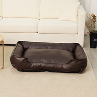Pet Bed Dog Supplies Pet Creative Trendy Pet Dog Genuine Leather Sofa Mattress Pet Sofa Cushion Mat
