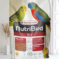 DEDAK NutriBird B18 Repack 1KG. Makanan Burung Pellet
