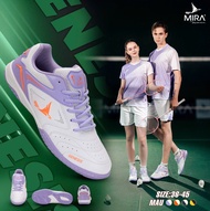 Giày cầu lông Giày Pickleball Mira Genesis giao hỏa tốc bám sân bền đẹp tặng tất dệt kim túi đựng gi