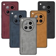 For Infinix Zero 40 5G Matting Anti-Shock Hard Plastic Case Zero40 Frosted PU Leather Cover Case For